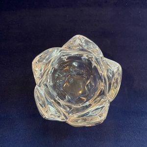 Mikasa crystal candle holder.